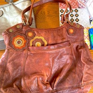 Lucky brand leather handbag